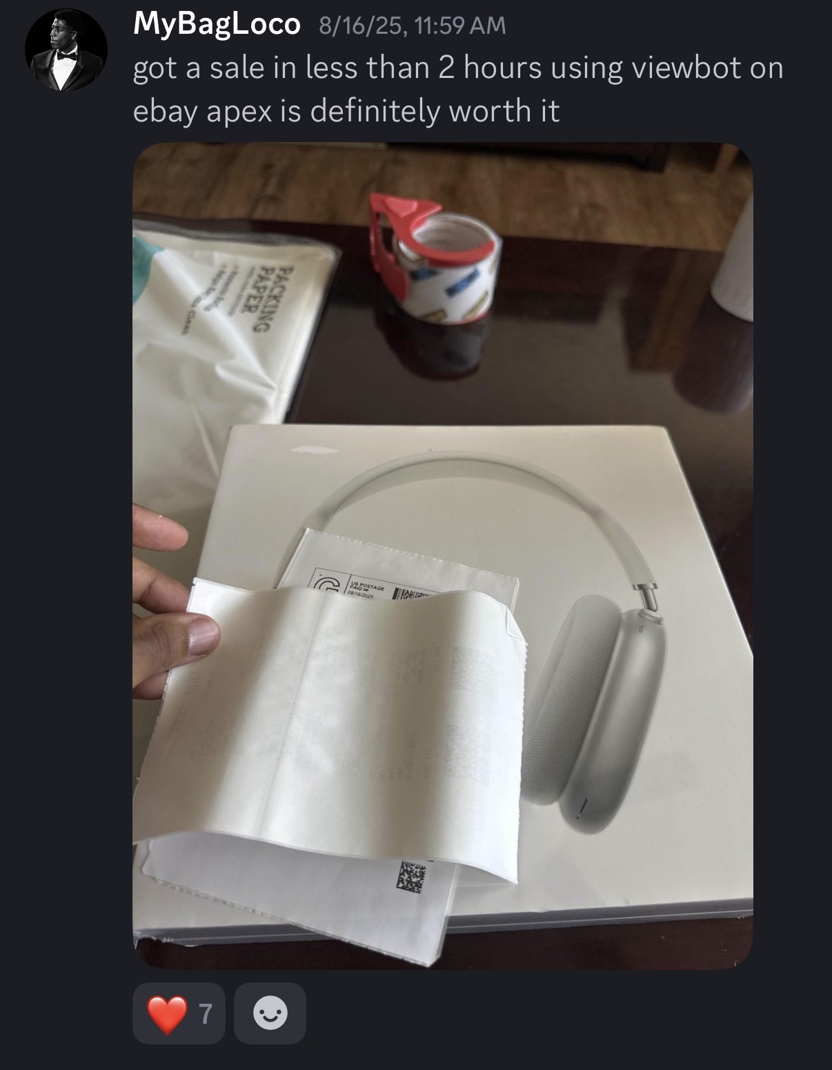 Proof from Podseller112